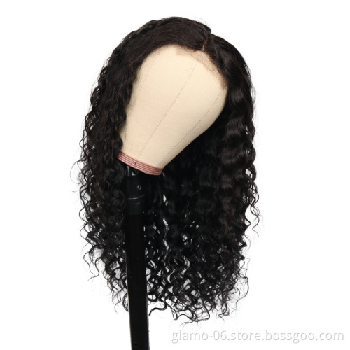 Hd Transparent Swiss Lace Front 5X5 Hd Thin Lace Frontal Glueless Natura Human Hair Wigs